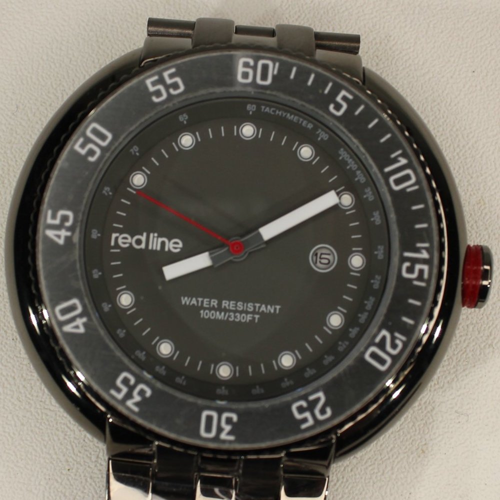 Redline Men's RL-50039-GM-104 Driver Analog Display Quartz Grey Watch